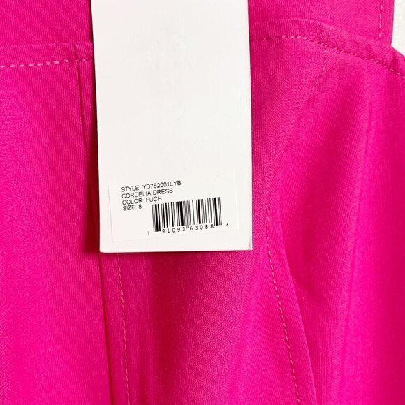 NWT LIKELY Cordelia Dress in Fuchsia REVOLVE - Size 8 - Picture 6 of 13